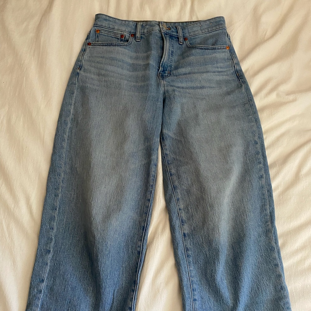 Madewell Curvy Wide-Leg Jeans